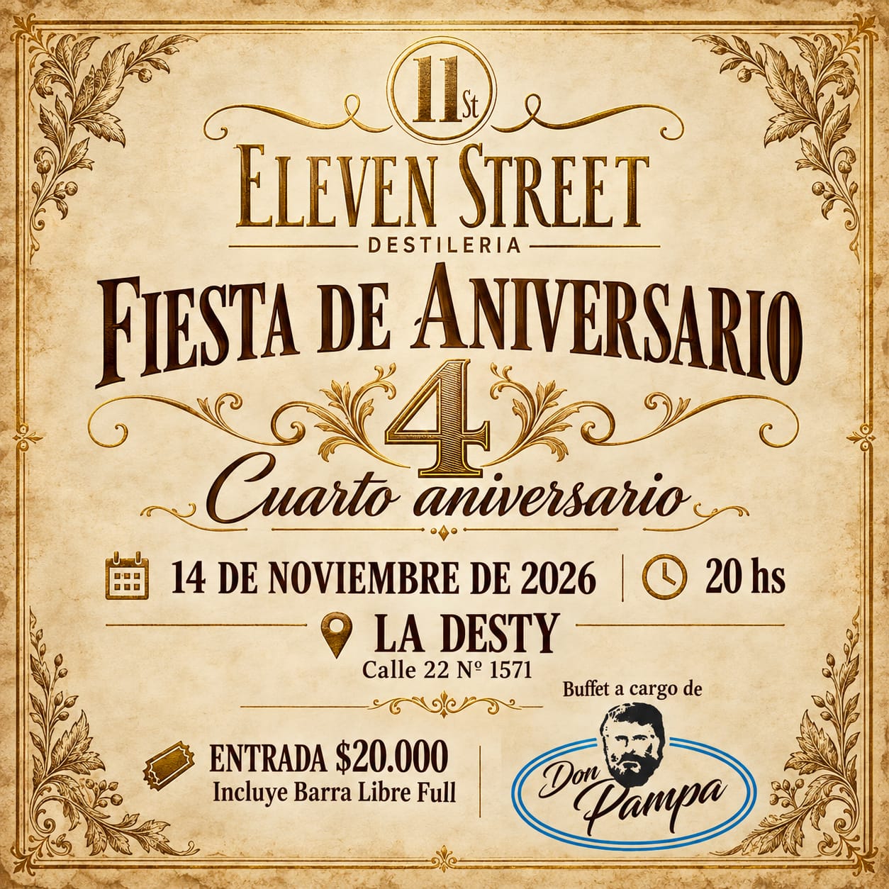 Eventos ANIVERSARIO ELEVEN STREET de Eleven Street